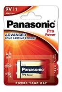 Panasonic Propower Batteria 9 V, 1 Pezzo, Argento (AZ)