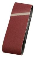 kwb 3x Nastro di levigatura in tessuto, 75 x 457 mm, K-60, Noble Corindone, per legno e metallo, carta vetrata per smerigliatrice/rettificatrici a nastro (AZ)