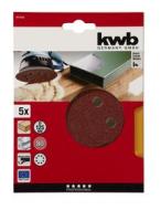 Dischi abrasivi levigatrice Kwb 491908 Quick Stick Dischi abrasivi levigatrice Kwb 491908 Quick Stick