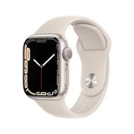 Apple Watch Series?7 (GPS) Cassa 41?mm in alluminio color galassia con Cinturino Sport color galassia - Regular (AZ)