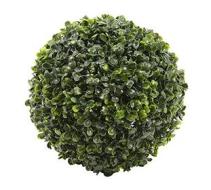 Sfera Decorativa Verde in  Plastica, 36 cm 