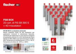 FSB BOX 20 cartucce ancorante chimico FIS SB 390 S (61 Pz.) FSB BOX 20 cartucce ancorante chimico FIS SB 390 S (61 Pz.)