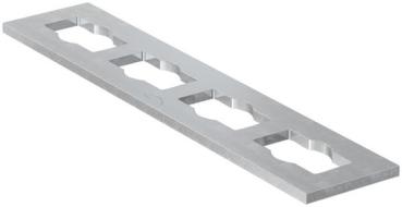 Staffe piane PFFF 4I (25 Pz.)