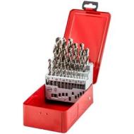 Set di 25 punte trapano per metallo HSS-G (1-13mm) in acciaio (25 Pz.) Set di 25 punte trapano per metallo HSS-G (1-13mm) in acciaio (25 Pz.)