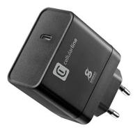 Cellularline | Charger Ultra PD 65W | Caricabatterie da rete USB-C 65W (AZ)