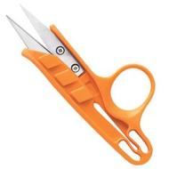 Fiskars Forbici tagliafili, Lunghezza: 12 cm, Per destrorsi e mancini, Lama in acciaio inossidabile/Impugnature in plastica, Arancione, Classic, 1005132 (AZ)