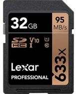 Lexar SDHC Card 32GB Professional 633x UHS-I V10 U1 (AZ)