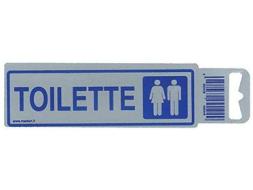 ETIC. ADES. 150X50 "TOILETTE (MF)" PZ - 10 (AZ)