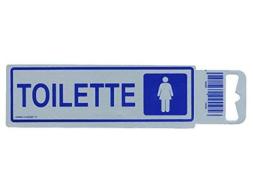 Etichetta Adesiva 15x5 Toilette Donne (AZ)