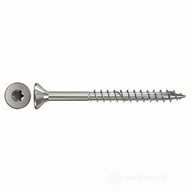 Viti truciolari torx FPF-ST 5,0x45 A2P inox, filetto parziale (200 Pz.)