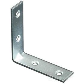 Sipa 1/3 Lastrina ad Angolo, Spessore 2 mm, Larghezza 15 mm, Argento, Set di 100 Pezzi (AZ)