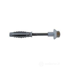 Fischer WB 2 Inox Fissaggio per Water e Bidet a Pavimento con Fori Verticali, 501004 (AZ)