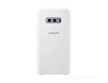 Cellulare - Custodia Silicone Cover White (Galaxy S10e) (AZ)