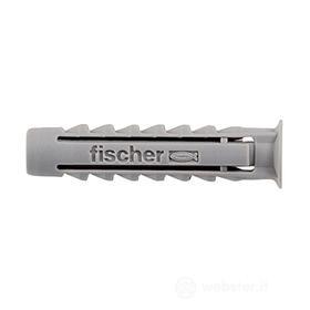 Fischer 50 Tasselli SX, 10 x 50 mm, per Muro pieno e Mattone Forato, 570010 (AZ)