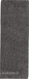 kwb carta abrasiva a griglia per levigatura a secco e a umido, per levigatrice orbitale 93 x 230 K-120, in fibra di vetro, perforata con velcro, 5 pezzi. (AZ)