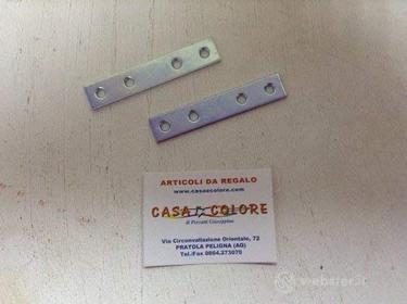 Sipa 1/12 Lastrina Diritta, Spessore 2 mm, Larghezza 15 mm, Argento, 14 cm, Set di 100 Pezzi (AZ)