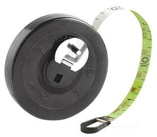 Metrica 40017 - Nastro in fibra di vetro, larghezza 16 mm, lunghezza 20 m (AZ)