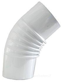Gomito Smalt. Bianco 45? Cm 12 (AZ)