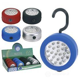 LAMPADA DA CAMPEGGIO MAGNETICA 24 LED (AZ)
