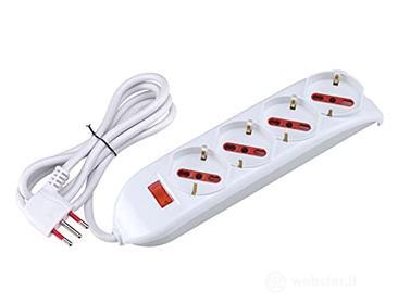 Multipresa serie Emilia spina 10A (AZ)