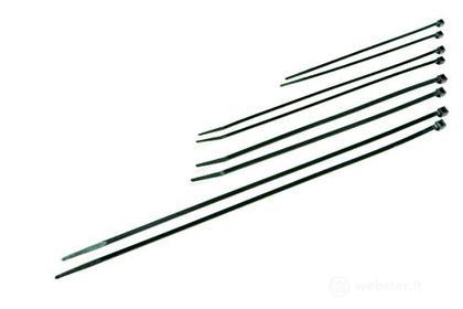 ELEMATIC FASCETTE CABL.NERO MM.3,5X200(PZ100) PZ - 10 (AZ)