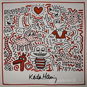 Keith Haring - Senza titolo (Baby crib) 1983 - Poster vintage originale