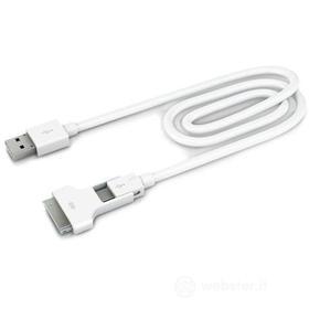 Cavo Magic Duo Usb 2-1 Apple-micro USB