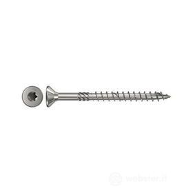 Viti truciolari torx FPF-ST 6,0x140 A2P inox, filetto parziale (100 Pz.)