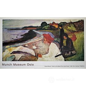 Edward Munch - Youth on the beach - Poster vintage originale anno 2000