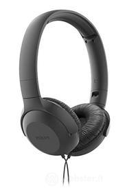 Philips UH201BK/00 Cuffie con Cavo (Pieghevole, Soft Earpad, Micro, Cavo da 1.2 Metri) Nero (AZ)