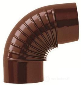 ALA 9768514 Gomito Smaltato, Marrone, Diametro 14 cm (AZ)