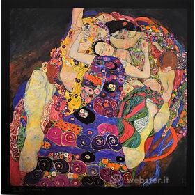 Gustav Klimt - La vergine 1912 - Poster vintage originale anno 1994