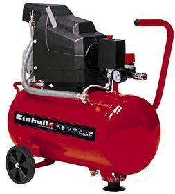Einhell TC-AC 190/24/8 Compressore Ad Aria, Serbatoio Aria 24 L, ?Rosso (AZ)