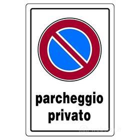 Cartello 'Parcheggio Privato' In Polionda. (AZ)