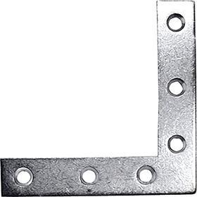 Sipa 2085010 2/66 Angoli di Rinforzo Pesanti, 10x10 cm, Set di 50 Pezzi (AZ)