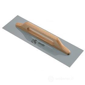 Ausonia - Frattazzo per stucco 48X14 lama acciaio manico legno (AZ)
