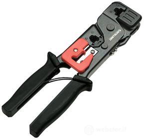 Intellinet 210836 pinza crimpatrice Nero, Rosso (AZ)