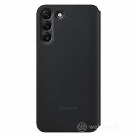 Samsung Smart Clear View Cover per Galaxy S22+, Nero (AZ)