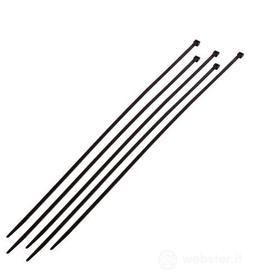 Fascette a strappo per cablaggi interni, 3,6x140mm nero 20 pz (AZ)
