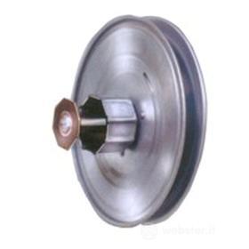 PULEGGIA PER RULLO IN LEGNO (mm 250) (AZ)