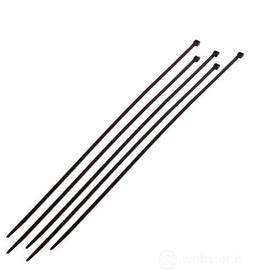 Fascette a strappo per cablaggi interni, 3,6x300mm nero pz 20 (AZ)