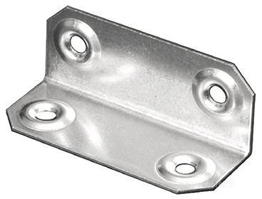 Sipa Sita 8/119 Piastrina Piegata, Larghezza 50 mm, 2x2 cm, Set di 100 Pezzi (AZ)