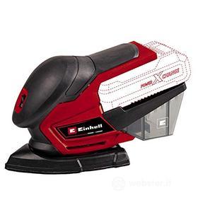 Einhell - Levigatrice multifunzione TE-OS 18/150 Li-Solo Power X-Change (18 V, 24.000 oscillazioni/min, vassoio raccoglipolvere, con 6 fogli abrasivi, venduta senza batteria e caricatore) (AZ)