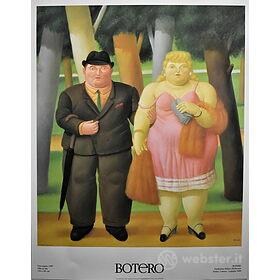 Fernando Botero - Una coppia - Poster vintage originale anno 1999