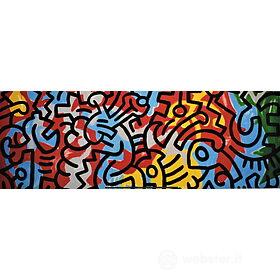 Keith Haring - Senza titolo 1987 - Poster vintage originale anno 1998