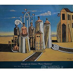 Giorgio De Chirico - Bagni Misteriosi 1960-65 - Poster vintage originale anno 1992