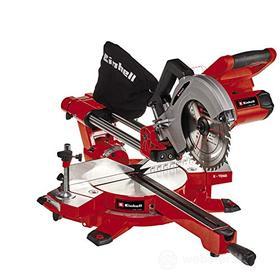 Einhell TE-SM 36/210 Li - Solo Troncatrice radiale a batteria Power X-Change (36 V - 2x18V, giri al min. 3800, diam. Lama 210 x 30, inclinabile fino 45 ?, senza batterie e caricabatteria) (AZ)