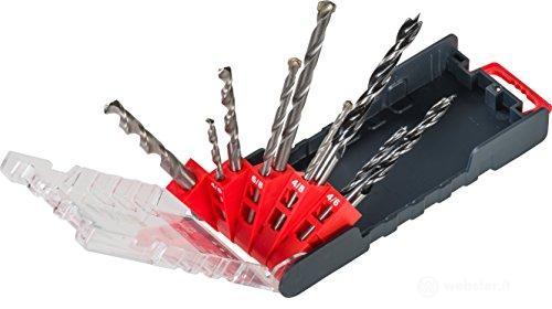Set di punte combinate kwb PowerBox - set di punte, 9 pezzi per metallo, pietra, legno (AZ)