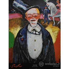 Kees van Dongen - Il clown 1906 - Poster vintage originale anno 1999