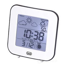 Trevi ME 3106 Stazione Meteo, Temperatura Interna, Umidit?, Previsioni Meteo, Fase Lunare, Calendario, Sveglia, Bianco